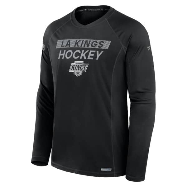 Los Angeles Kings 2024/25 Authentic Pro Rink Tech NHL Long Sleeve Black