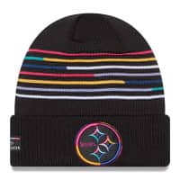 Pittsburgh Steelers 2025 NFL Crucial Catch New Era Knit Hat