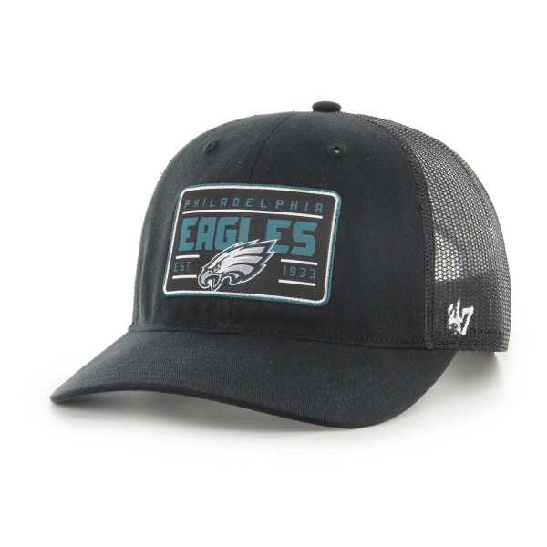 Philadelphia Eagles Hardline '47 Trucker Snapback NFL Cap Black