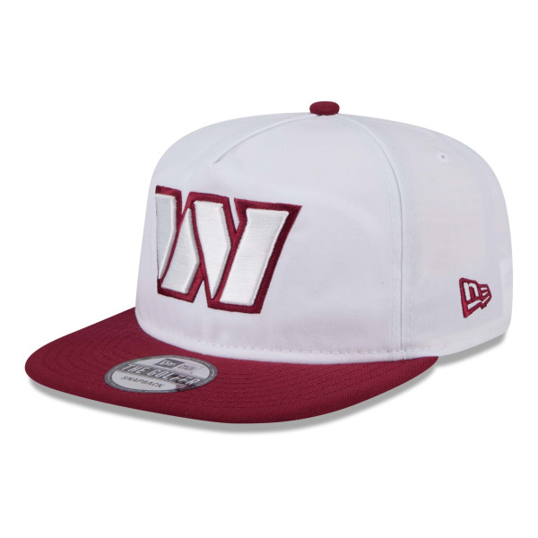 Washington Commanders 2024 NFL Training Camp New Era Golfer Snapback Cap White