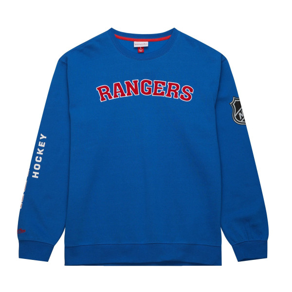 New York Rangers Mitchell & Ness There and Back NHL Crewneck Sweater