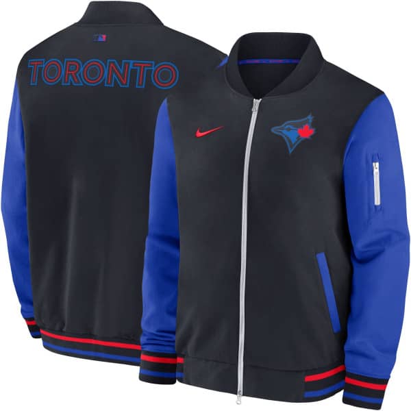 Toronto Blue Jays 2024 City Connect MLB Authentic Nike Bomber Jacke
