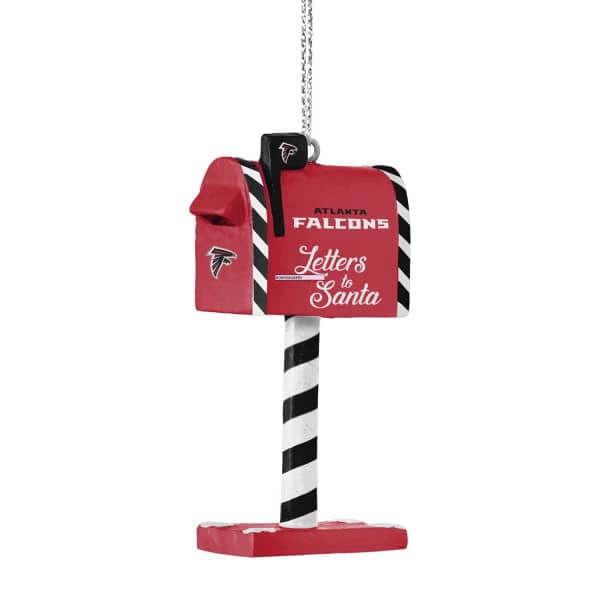 Atlanta Falcons NFL Mailbox Christmas Ornament