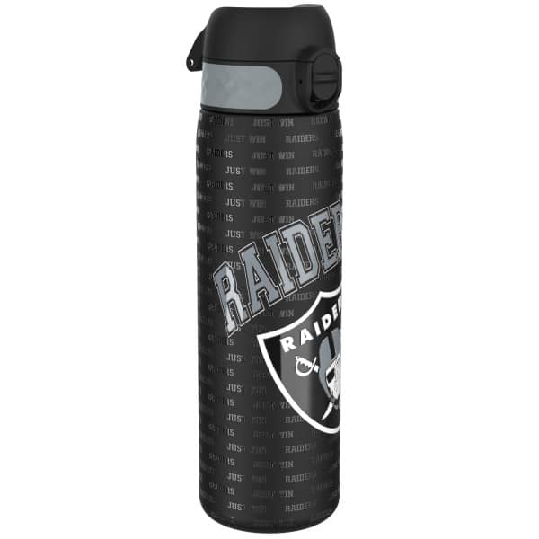 Las Vegas Raiders Stainless Steel OneTouch NFL Water Bottle (600 ml)