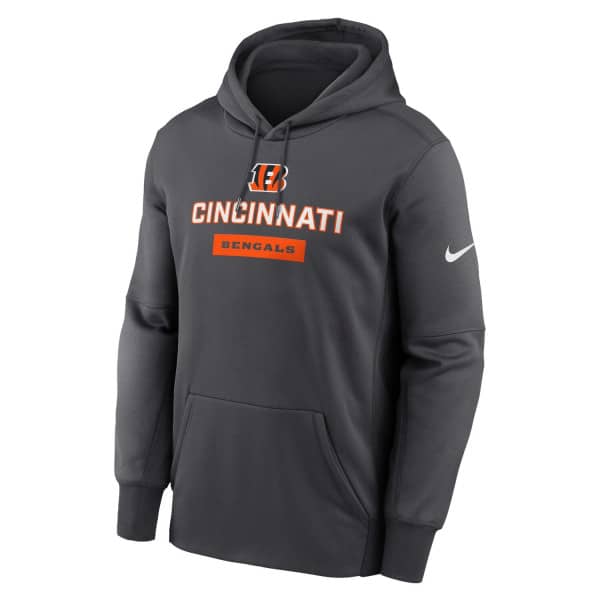 Cincinnati Bengals Toss Sweep Therma-FIT NFL Hoodie Anthracite