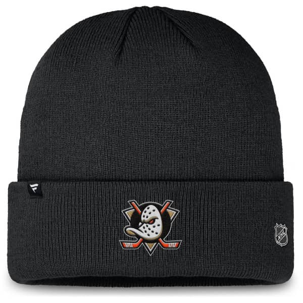 Anaheim Ducks 2025/26 NHL Authentic Pro Wintermütze Schwarz