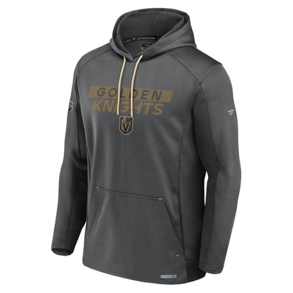 Vegas Golden Knights 2024/25 Authentic Pro Rink Tech NHL Hoodie Grau