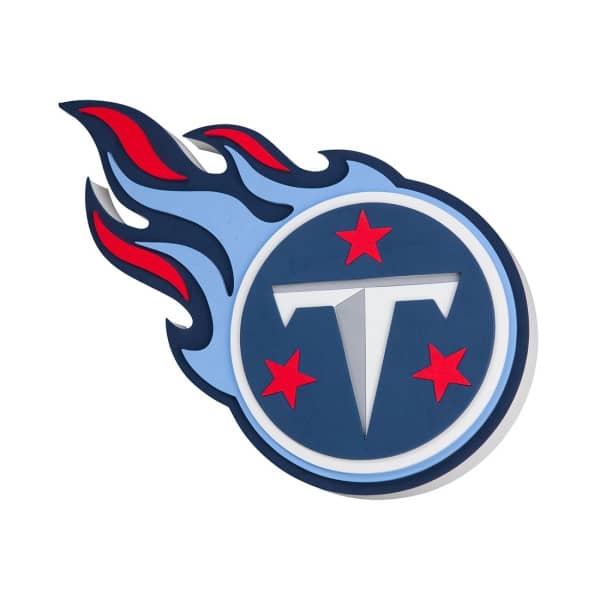 Tennessee Titans NFL 3D Foam Logo Schild