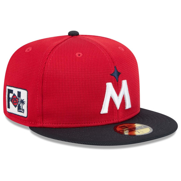 Minnesota Twins 2025 MLB Spring Training 59FIFTY Fitted Cap Red