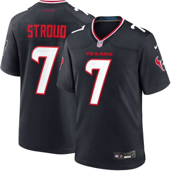C.J. Stroud #7 Houston Texans Nike Game NFL Jersey Navy
