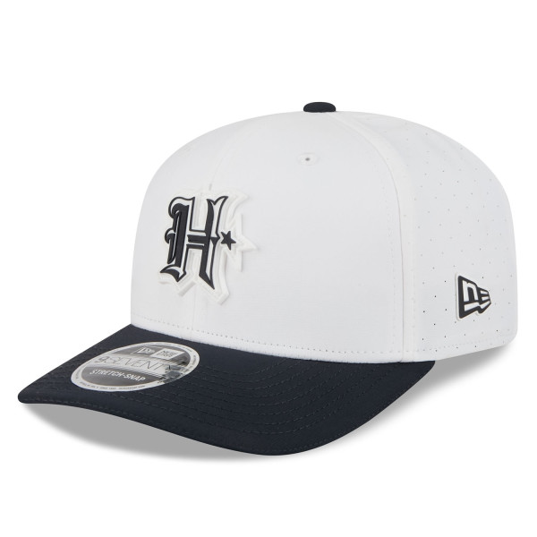 Houston Texans "H" 2025 NFL Training Camp New Era 9SEVENTY Stretch-Snap Cap OTC White
