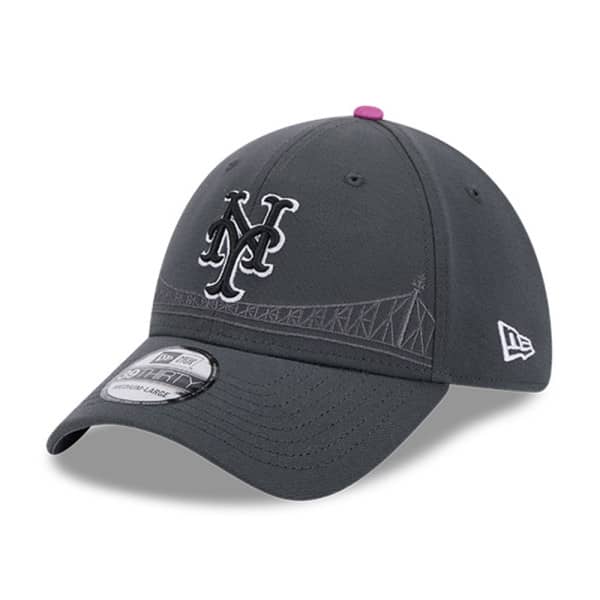 New York Mets Official MLB City Connect New Era 39THIRTY Flex Cap