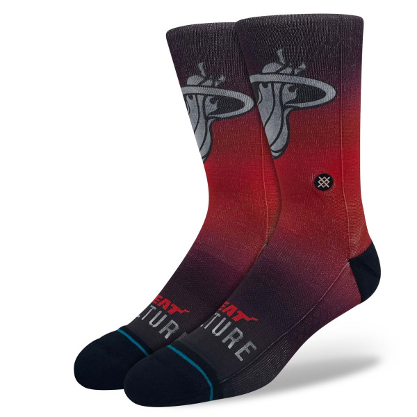 Miami Heat 2023/24 NBA City Edition Stance Crew Socken