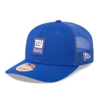 New York Giants 2025 NFL On-Field Sideline 9SEVENTY Trucker Snapback Cap Blau