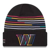 Washington Commanders 2025 NFL Crucial Catch New Era Knit Hat