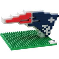 New England Patriots BRXLZ NFL 3D Logo Construction Toy