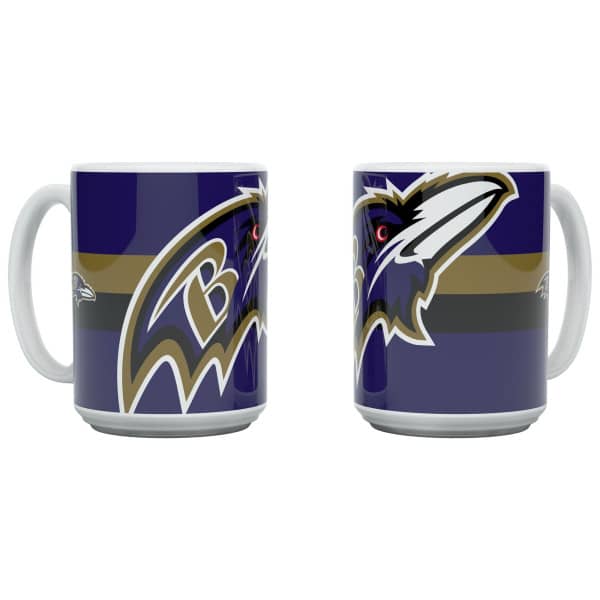 Baltimore Ravens Triple Logo Jumbo Becher (450 ml)