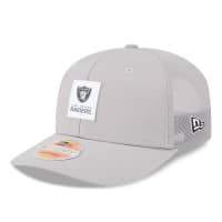 Las Vegas Raiders 2025 NFL On-Field Sideline 9SEVENTY Trucker Snapback Cap CW Gray
