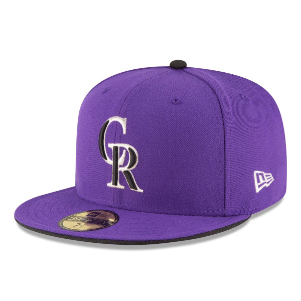 Colorado Rockies Authentic New Era 59FIFTY Fitted MLB Cap Alternate 2