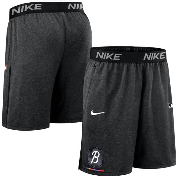 Baltimore Orioles 2025 City Connect MLB Authentic Nike Shorts Black