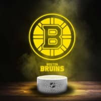 Boston Bruins NHL Team Logo LED-Leuchtschild