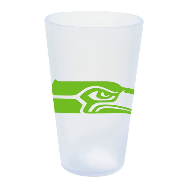 Seattle Seahawks Icicle Silicone NFL Pint Glass