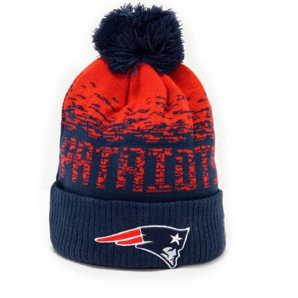 New England Patriots New Era Sport Knit NFL Wintermütze