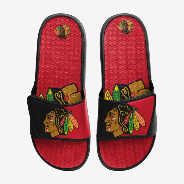 Chicago Blackhawks Big Logo NHL Gel Slides