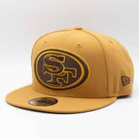 San Francisco 49ers Panama Tan XL Logo New Era 9FIFTY Snapback NFL Cap Brown