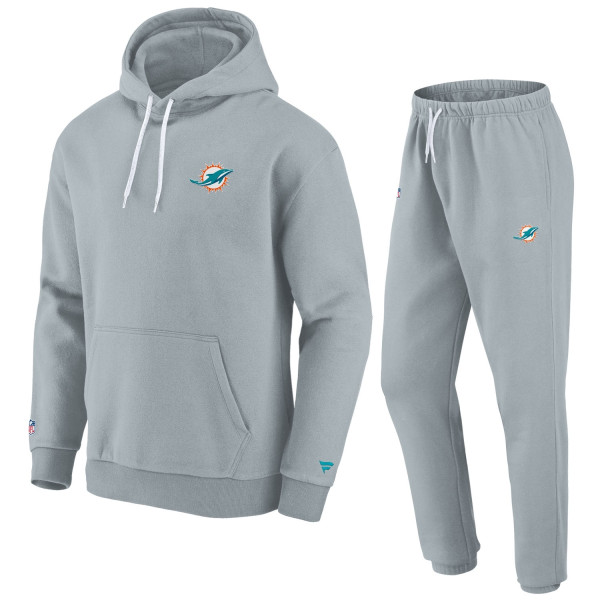 Miami Dolphins Combo Pack NFL Tracksuit Gray
