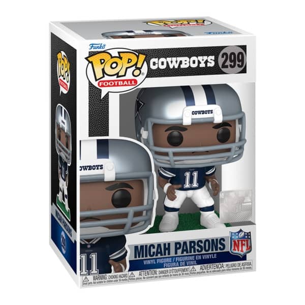 Funko POP! #299 Micah Parsons Dallas Cowboys Vinyl NFL Figure