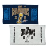 Oklahoma City Thunder 2025 NBA Champions On-Court Locker Room Handtuch