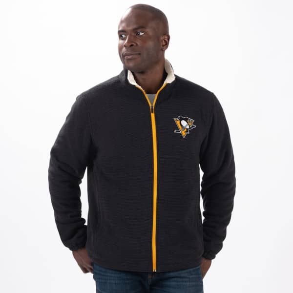 Pittsburgh Penguins G-III Leisure NHL Sherpa Jacke