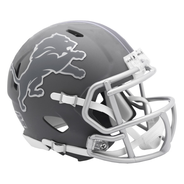 Detroit Lions Slate Alternate NFL Speed Mini Helmet