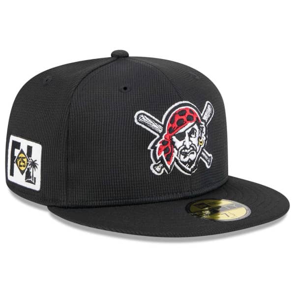 Pittsburgh Pirates 2025 MLB Spring Training 59FIFTY Fitted Cap Black