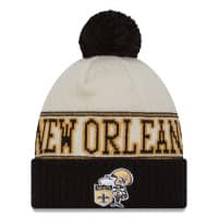 New Orleans Saints Historic 2023 NFL Sideline New Era Sport Knit Wintermütze