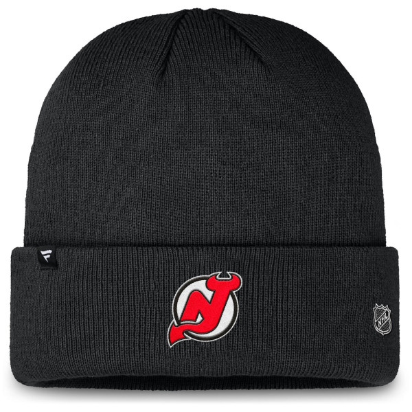 New Jersey Devils 2025/26 NHL Authentic Pro Wintermütze Schwarz