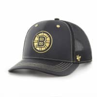 Boston Bruins X-Ray brrr° '47 Trucker NHL Cap Schwarz