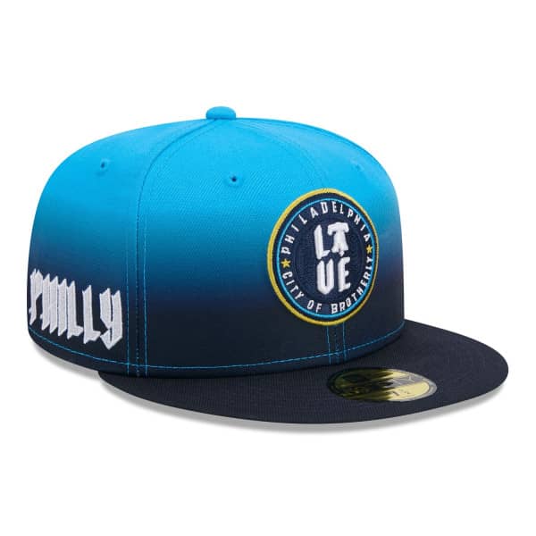 Philadelphia Phillies FP573 City Connect New Era 59FIFTY Fitted Cap Navy/Blue