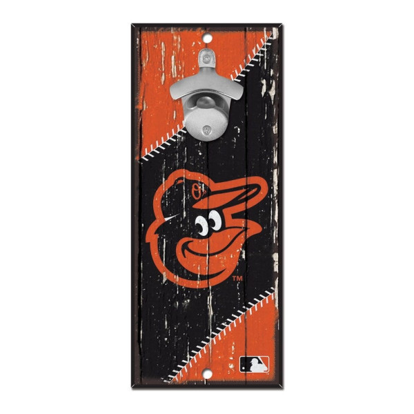 Baltimore Orioles MLB Bottle Opener Sign
