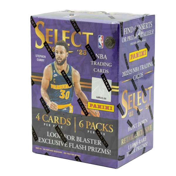 2022/23 Panini Select Basketball NBA Blaster Box