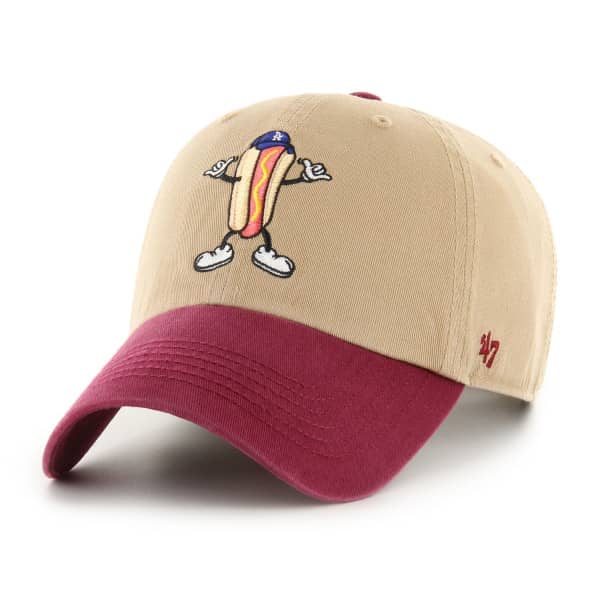 Los Angeles Dodgers Cartoon Icon '47 Clean Up Adjustable MLB Cap