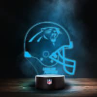 Carolina Panthers NFL Helmet LED-Leuchtschild