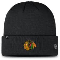 Chicago Blackhawks 2025/26 NHL Authentic Pro Wintermütze Black