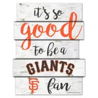 San Francisco Giants Birchwood MLB Wood Sign