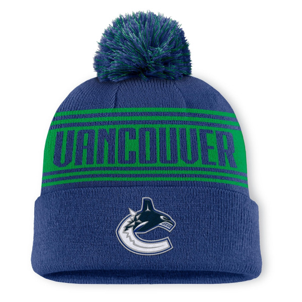 Vancouver Canucks Enforcer NHL Knit Hat Blue