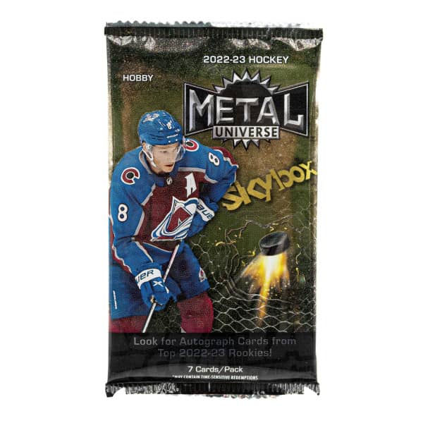 2022/23 Upper Deck Skybox Metal Universe Hockey NHL Hobby Pack