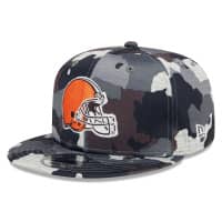 Cleveland Browns On-Field 2022 NFL Training New Era 9FIFTY Snapback Cap