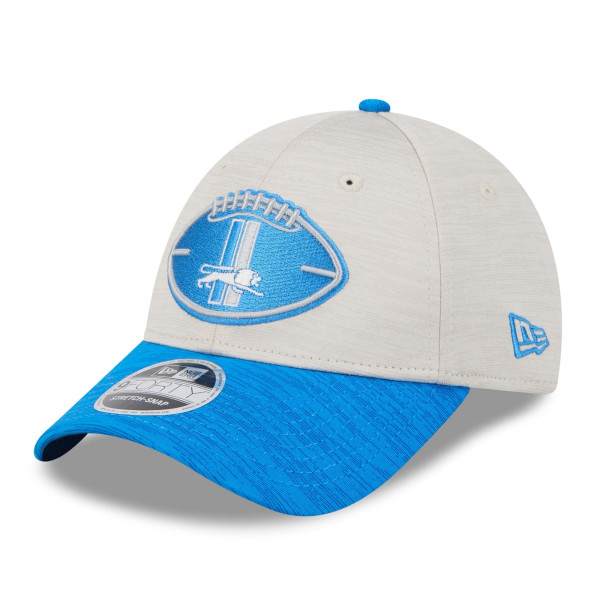 Detroit Lions Historic 2024 NFL Sideline New Era Stretch-Snap 9FORTY Cap
