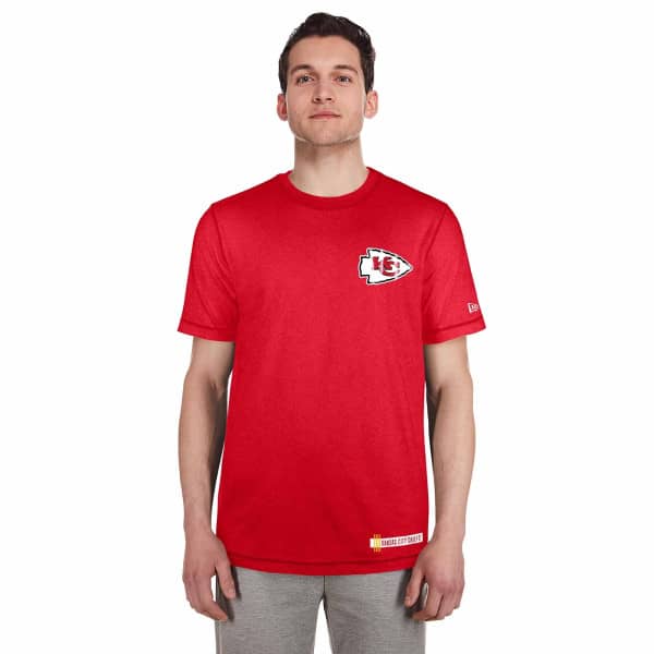 Kansas City Chiefs 2024 NFL Training New Era Performance T-Shirt